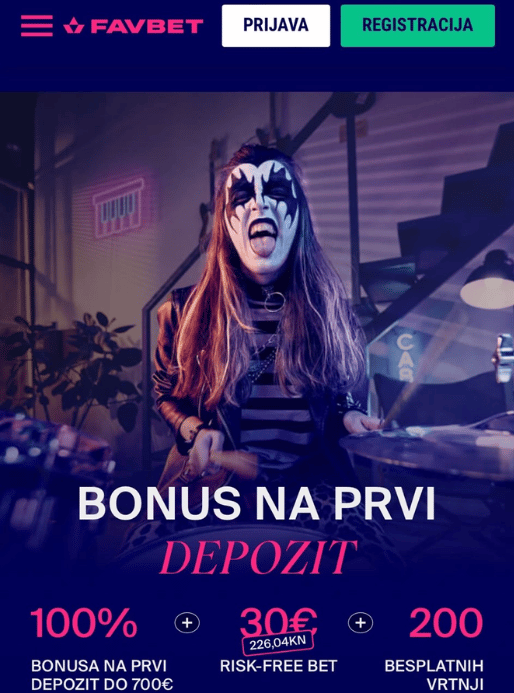 FavBet Bonus FavBet Bonus Dobrodošlice
